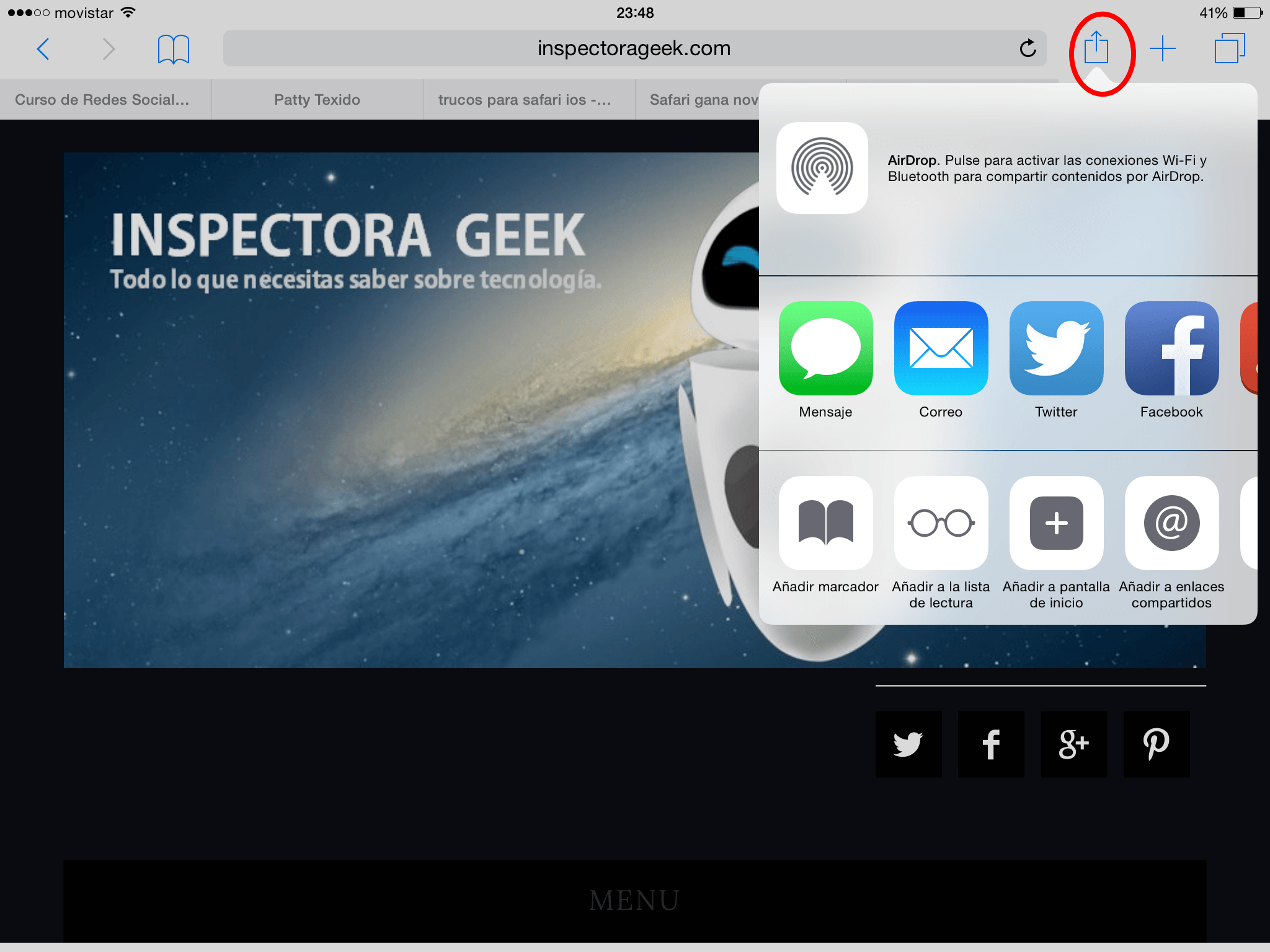 6 trucos para Safari en iPhone o iPad