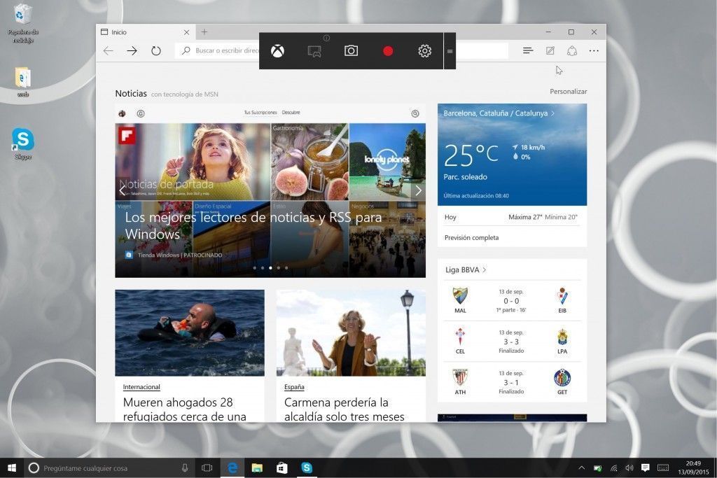 Windows 10_grabador escritorio