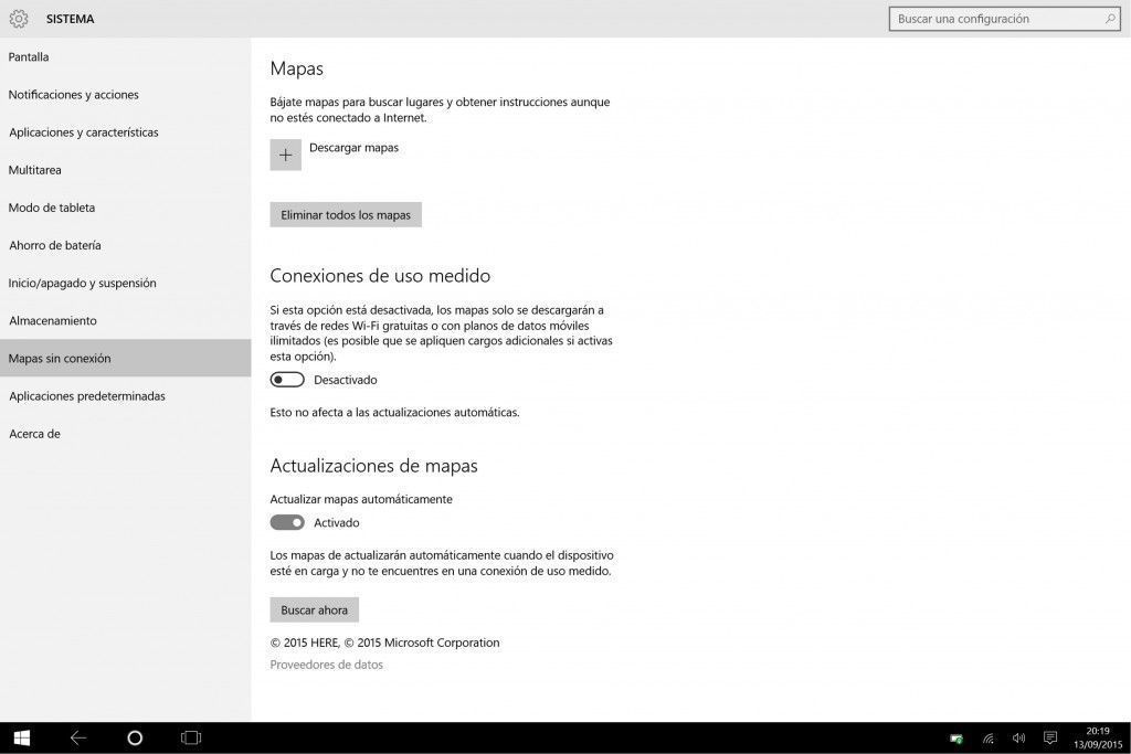 Windows 10_mapas offline