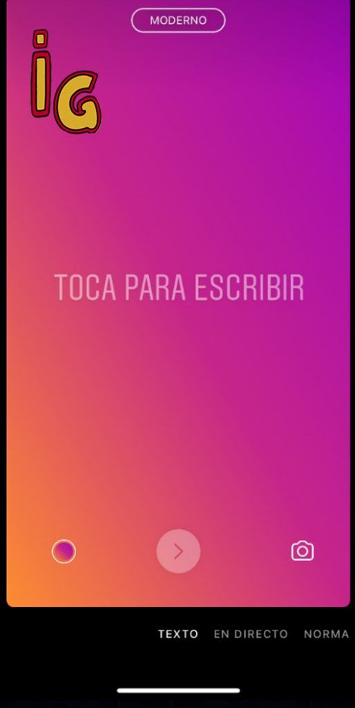 novedades de instagram _ stories texto
